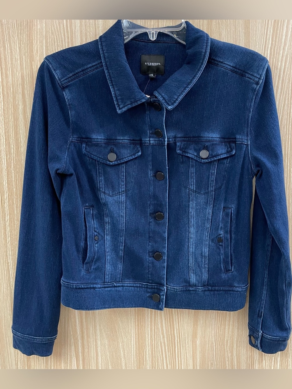 Liverpool Blue Denim Jacket Size S